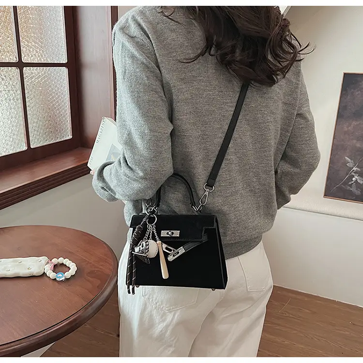 Autumn Vintage Hand Carried Kelly Bag Women's 2024 New — feature 37