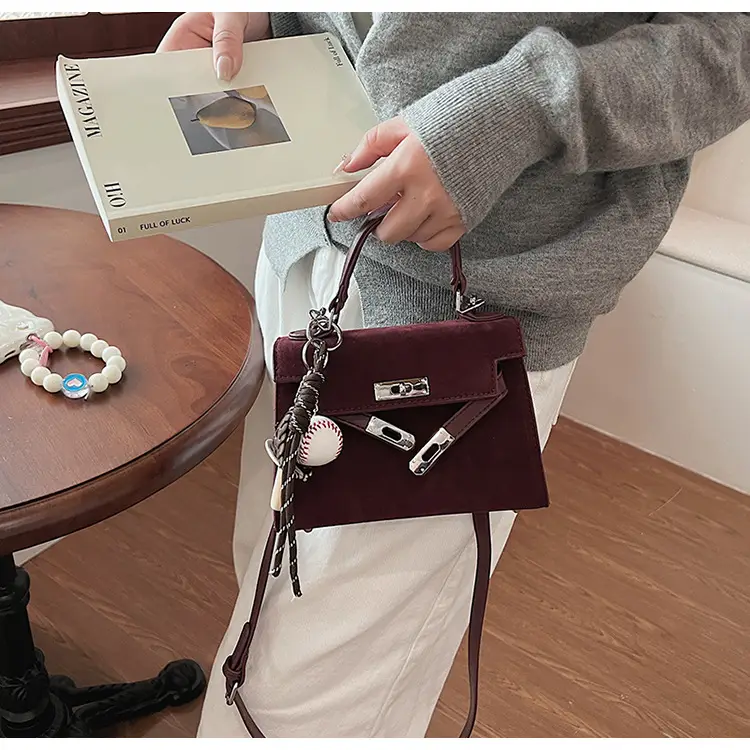 Autumn Vintage Hand Carried Kelly Bag Women's 2024 New — feature 38