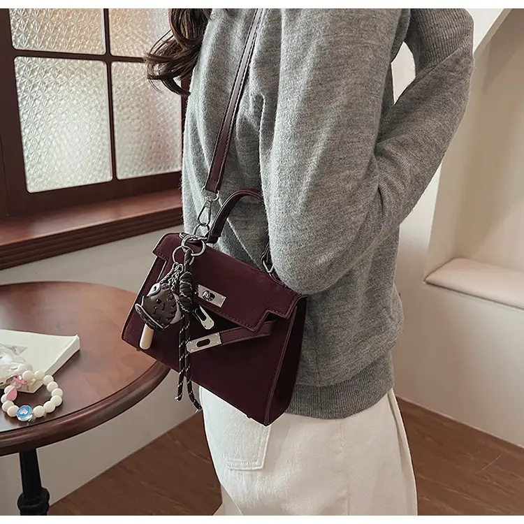 Autumn Vintage Hand Carried Kelly Bag Women's 2024 New — feature 41
