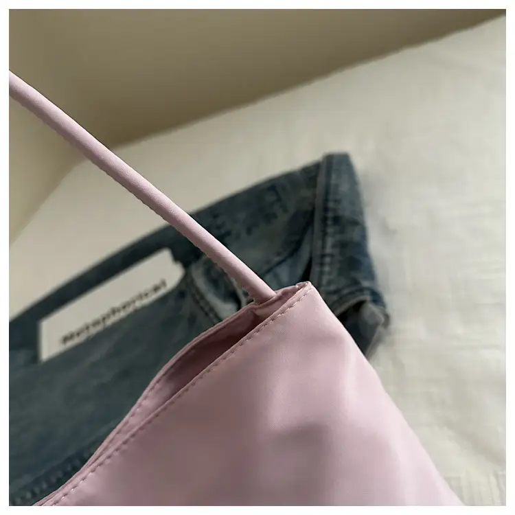 Light Blue Nylon Shoulder Bag for Women 2024 — feature 20