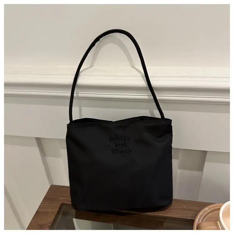 Light Blue Nylon Shoulder Bag for Women 2024 — feature 25