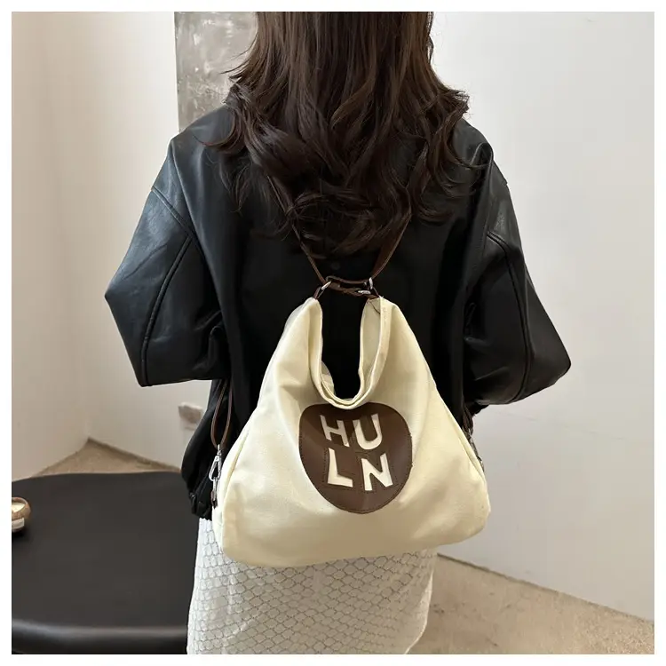 2024 New Casual Shoulder Bag Large Capacity Fashionable Multi-use Backpack Student Commuter Tote Bag - Image 5