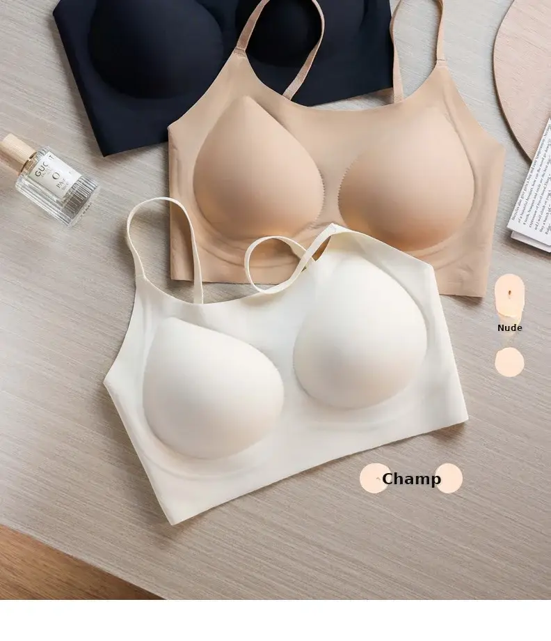 Invisible Seamless Sports Bra Women White 3.0 — feature 10