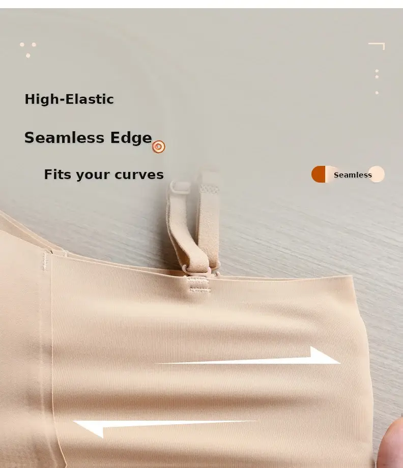 Invisible Seamless Sports Bra Women White 3.0 — feature 11