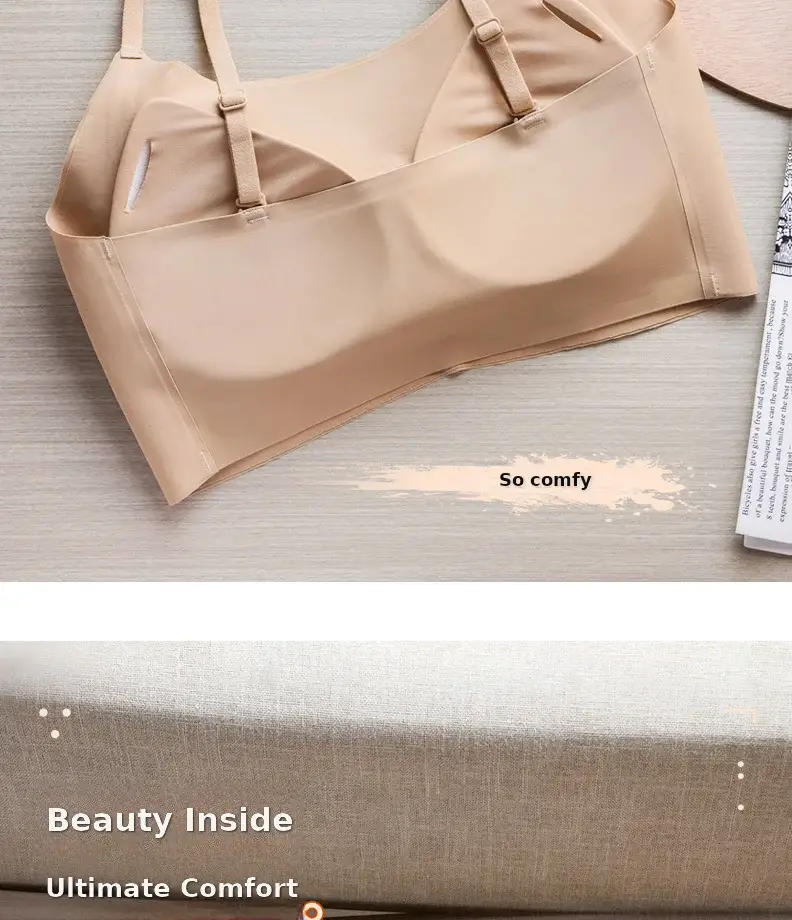 Invisible Seamless Sports Bra Women White 3.0 — feature 13