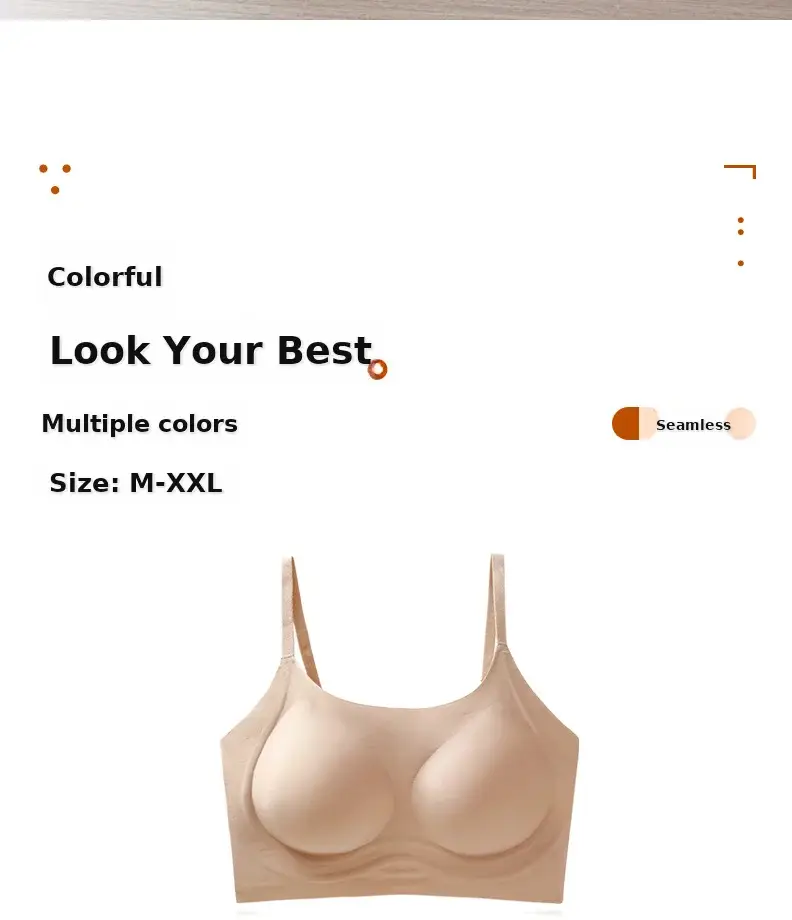 Invisible Seamless Sports Bra Women White 3.0 — feature 15
