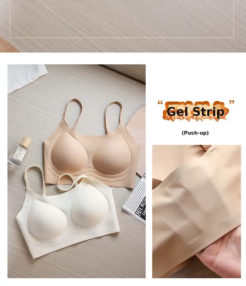 Invisible Seamless Sports Bra Women White 3.0 — feature 21