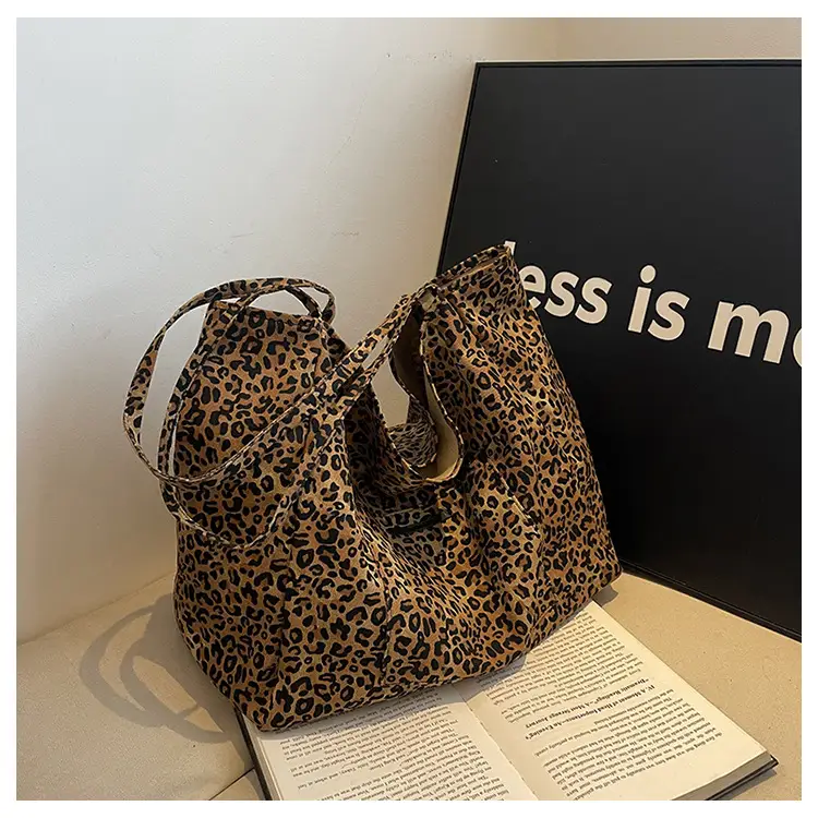Leopard Print Large Capacity Women's Shoulder Bag — feature 35