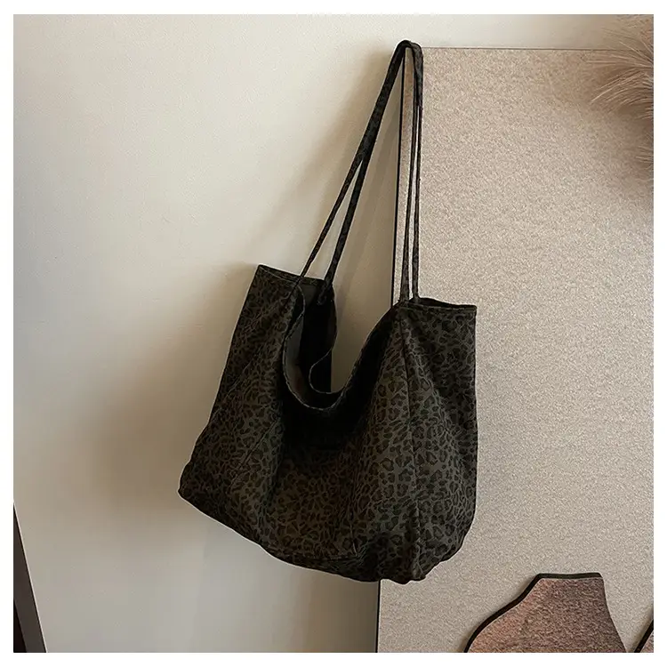 Leopard Print Large Capacity Women's Shoulder Bag — feature 38