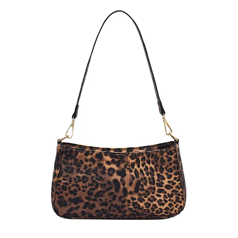 PU Leopard Print Shoulder Bag for Women - Image 6