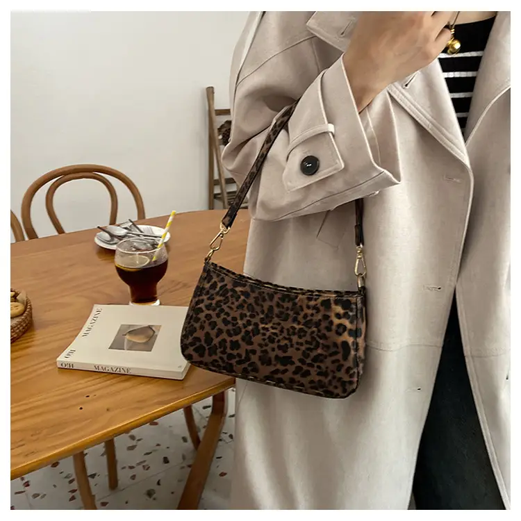 PU Leopard Print Shoulder Bag for Women — feature 20