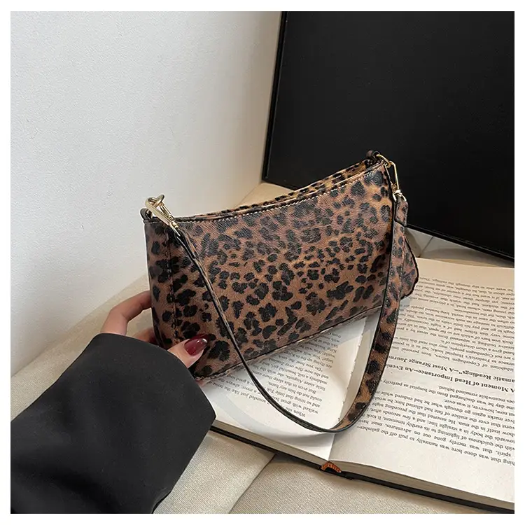 PU Leopard Print Shoulder Bag for Women — feature 23
