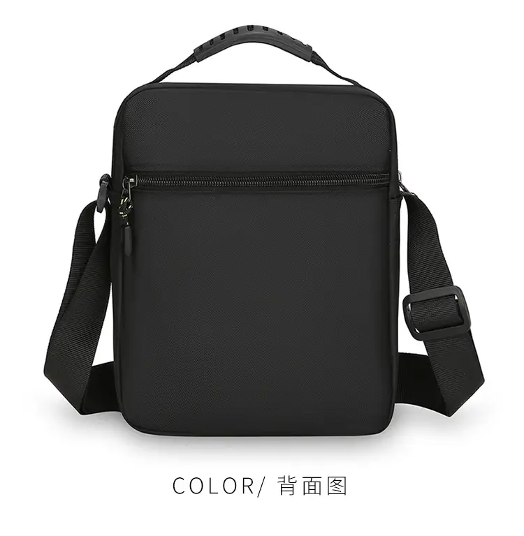 Men's Black Crossbody Travel Bag Large Capacity — feature 29