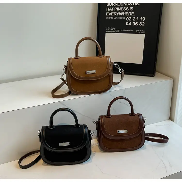 Black Saddle Crossbody Bag for Women 2024 — feature 1