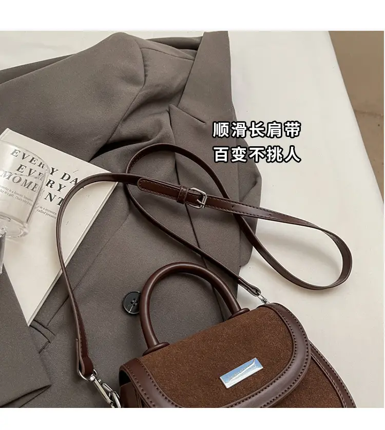 Black Saddle Crossbody Bag for Women 2024 — feature 3