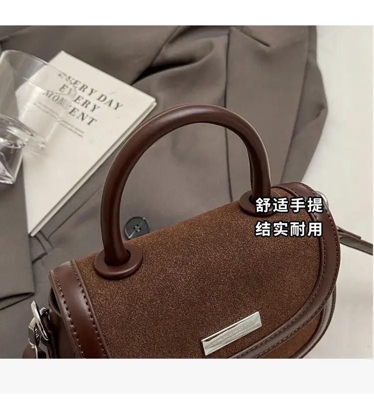 Black Saddle Crossbody Bag for Women 2024 — feature 5