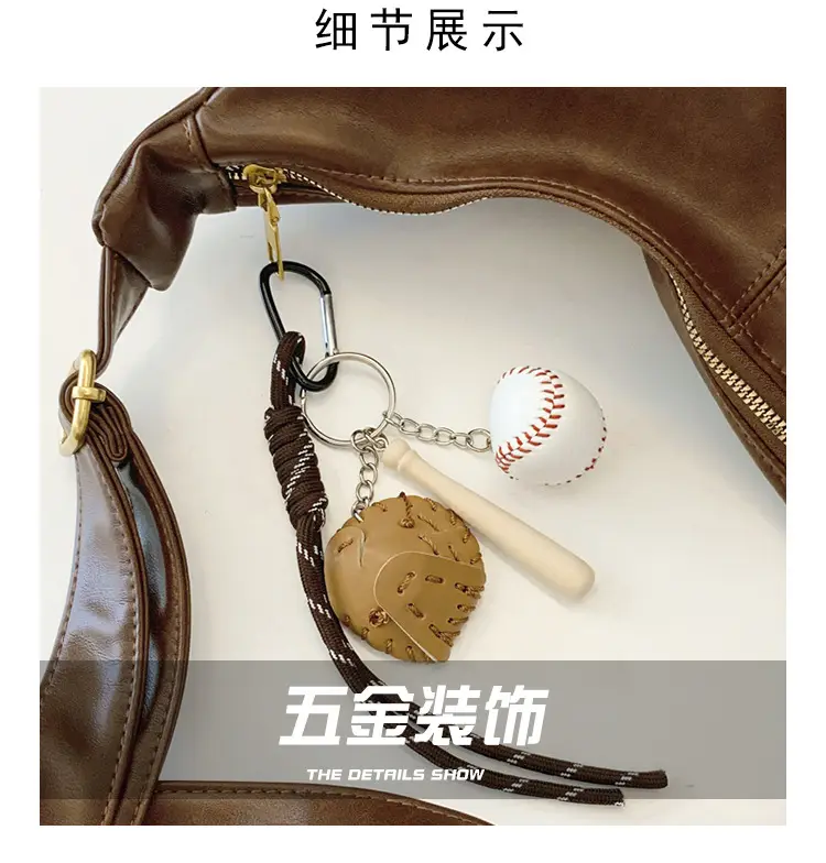 Large Capacity Brown Leather Shoulder Bag for Women — feature 4