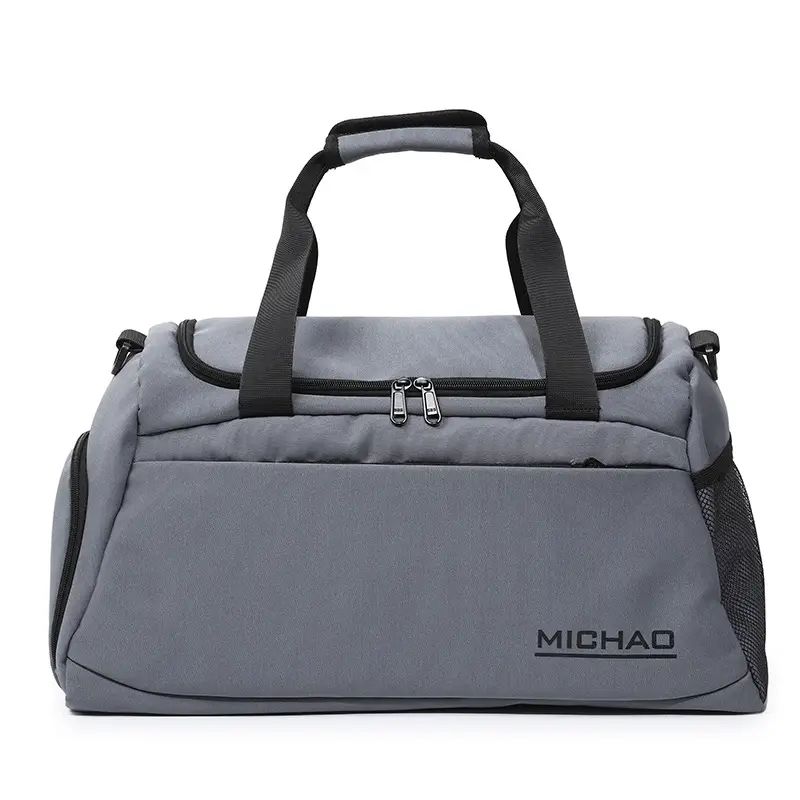Black Dry & Wet Separation Gym Bag Large Capacity - Image 2