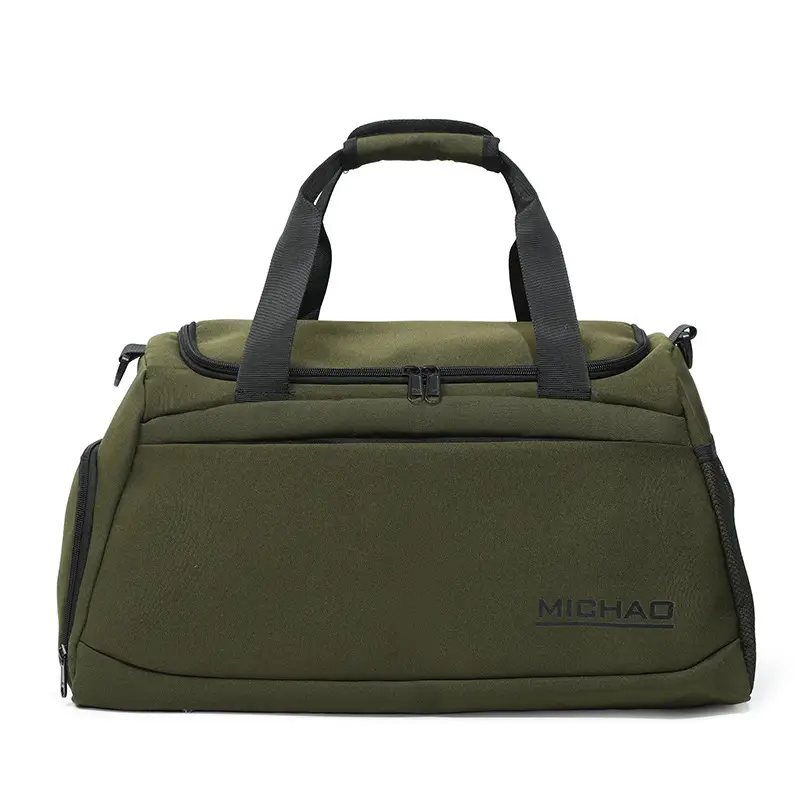 Black Dry & Wet Separation Gym Bag Large Capacity - Image 6