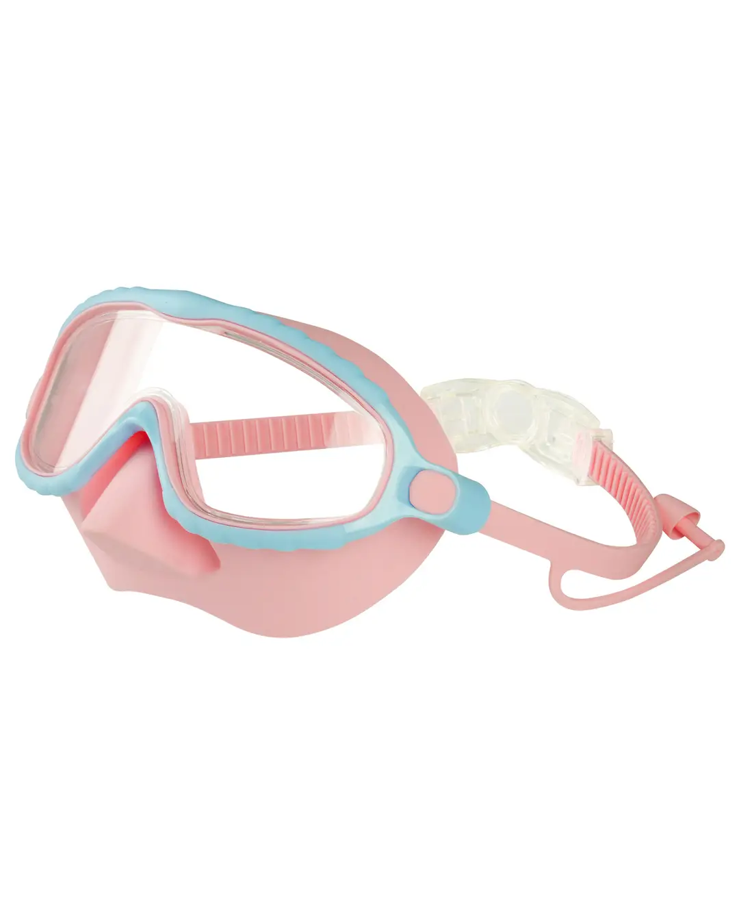 Manufacturers children's anti-choking swimming goggles HD anti-fog large frame eye protection nose protection swimming goggles children's swimming equipment wholesale
