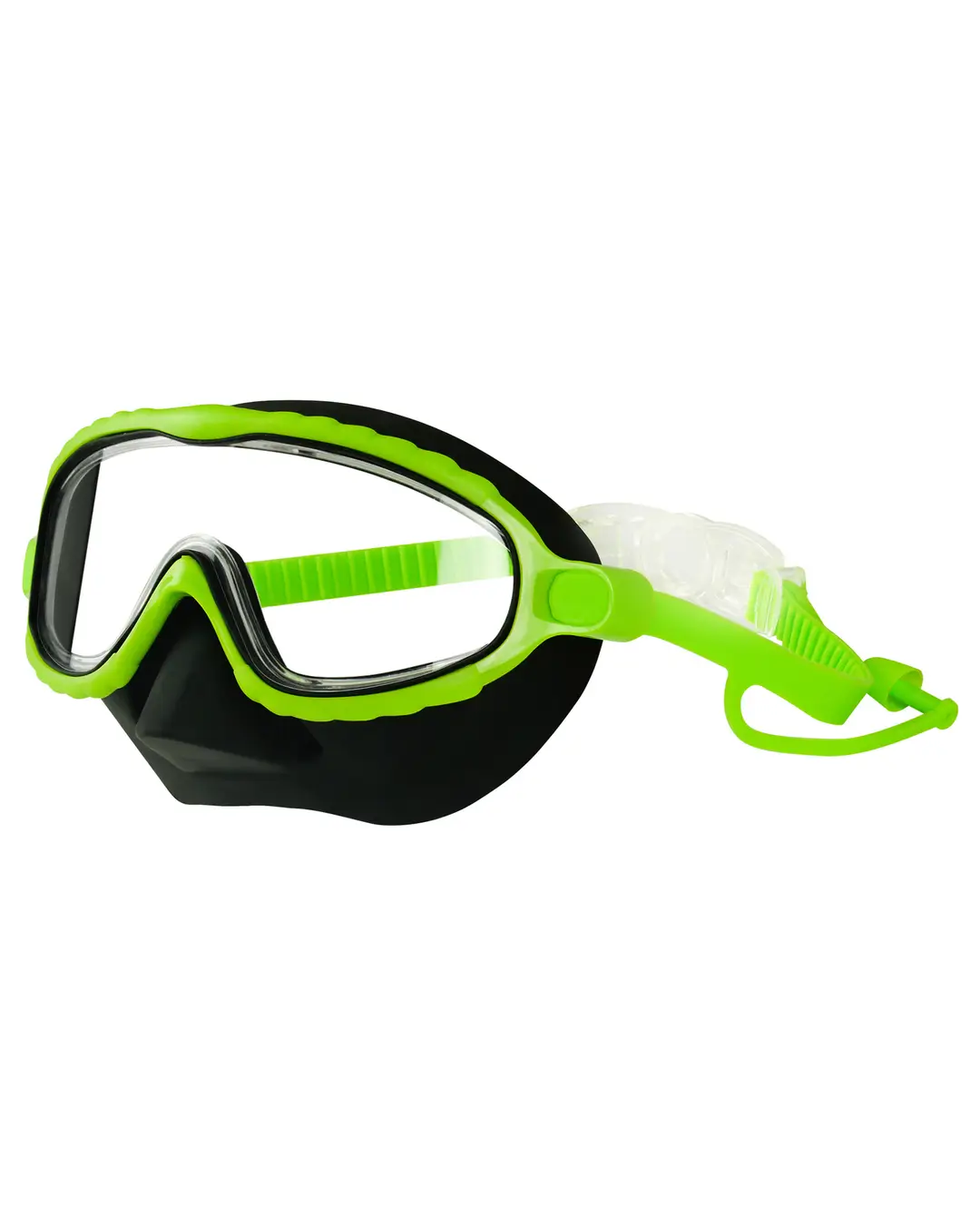 Manufacturers children's anti-choking swimming goggles HD anti-fog large frame eye protection nose protection swimming goggles children's swimming equipment wholesale