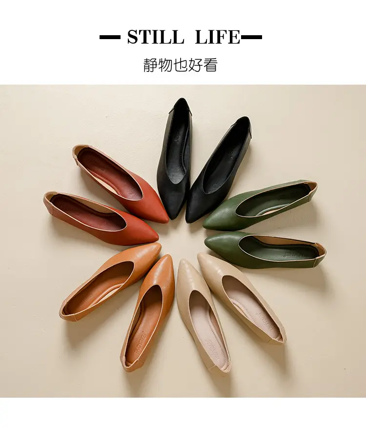 Popular Single Shoes with Chunky Heels, 2025 New Versatile Fairy-Style Loafers, Shallow Mid-Heel Shoes, Mother's Size Women's Shoes, Granny Shoes, Versatile — feature 15