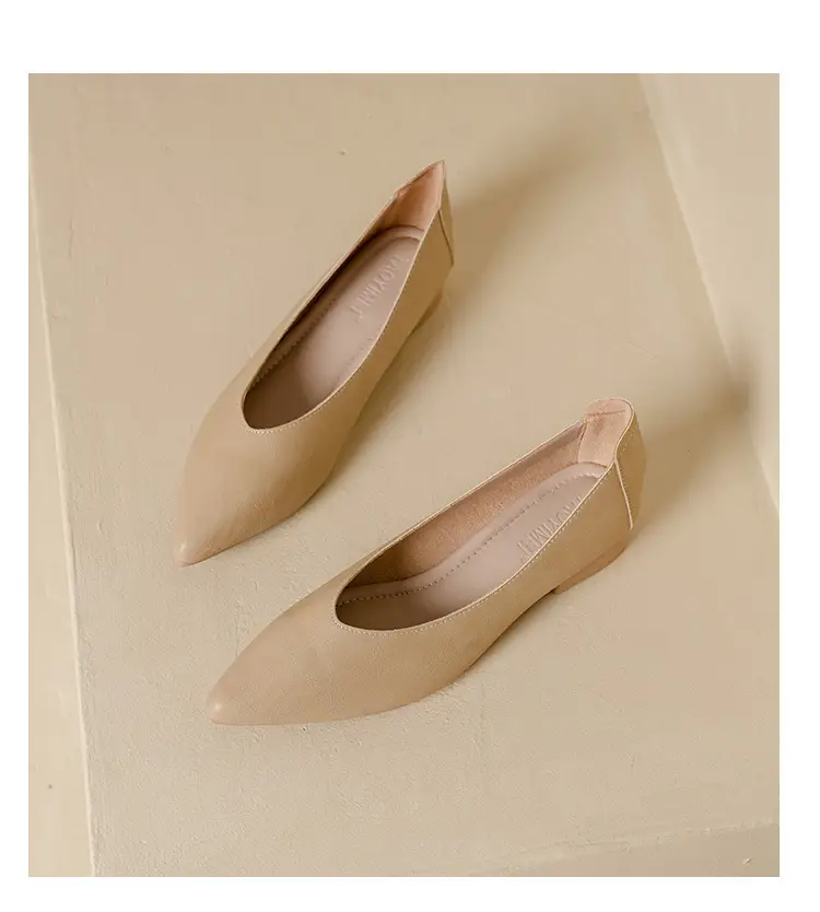 Popular Single Shoes with Chunky Heels, 2025 New Versatile Fairy-Style Loafers, Shallow Mid-Heel Shoes, Mother's Size Women's Shoes, Granny Shoes, Versatile — feature 21