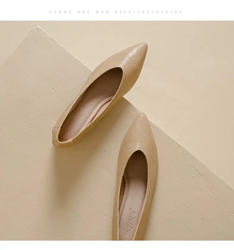 Popular Single Shoes with Chunky Heels, 2025 New Versatile Fairy-Style Loafers, Shallow Mid-Heel Shoes, Mother's Size Women's Shoes, Granny Shoes, Versatile — feature 24