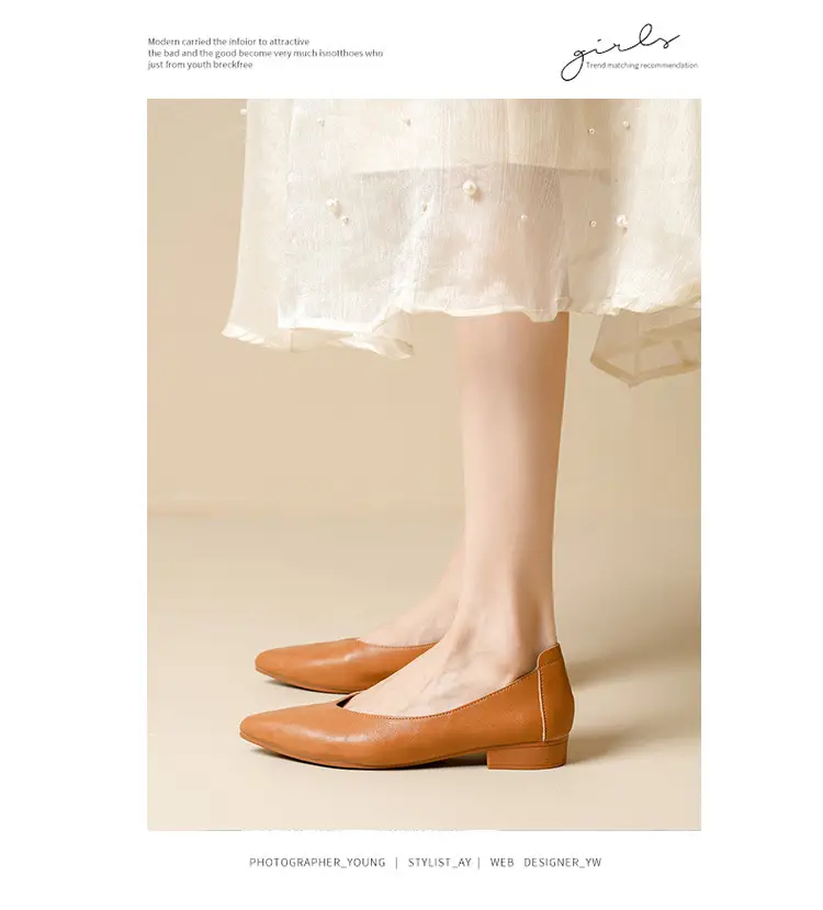 Popular Single Shoes with Chunky Heels, 2025 New Versatile Fairy-Style Loafers, Shallow Mid-Heel Shoes, Mother's Size Women's Shoes, Granny Shoes, Versatile — feature 31