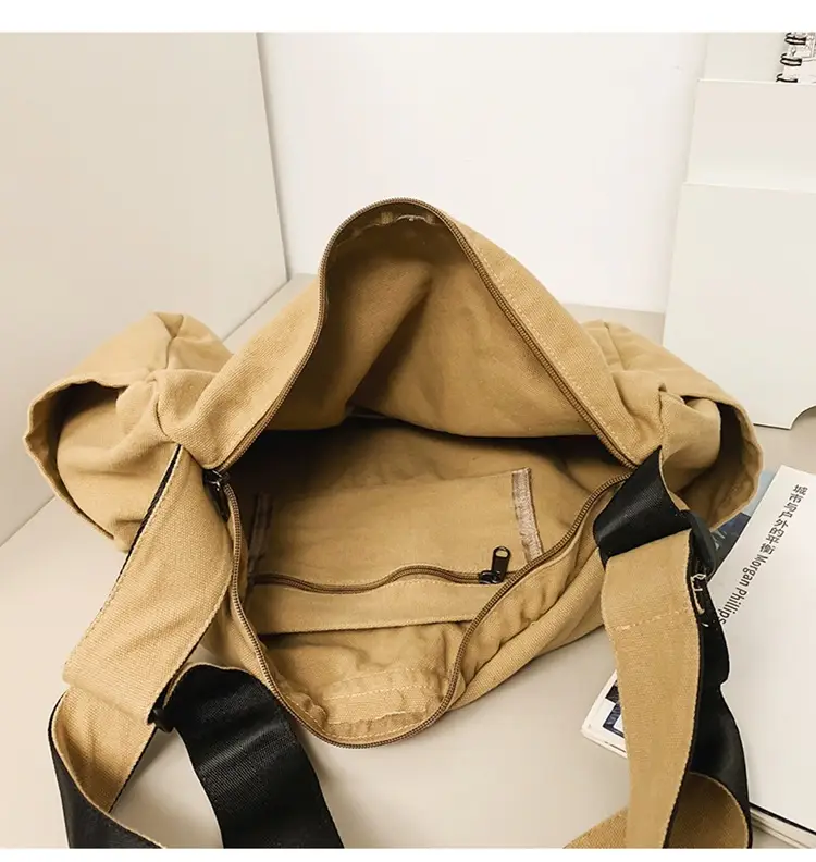 Washed Canvas Crossbody Bag Men Japanese Style Large Capacity — feature 65