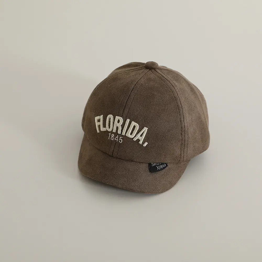 Florida 1945 Beige Baseball Cap for Boys Girls — feature 11