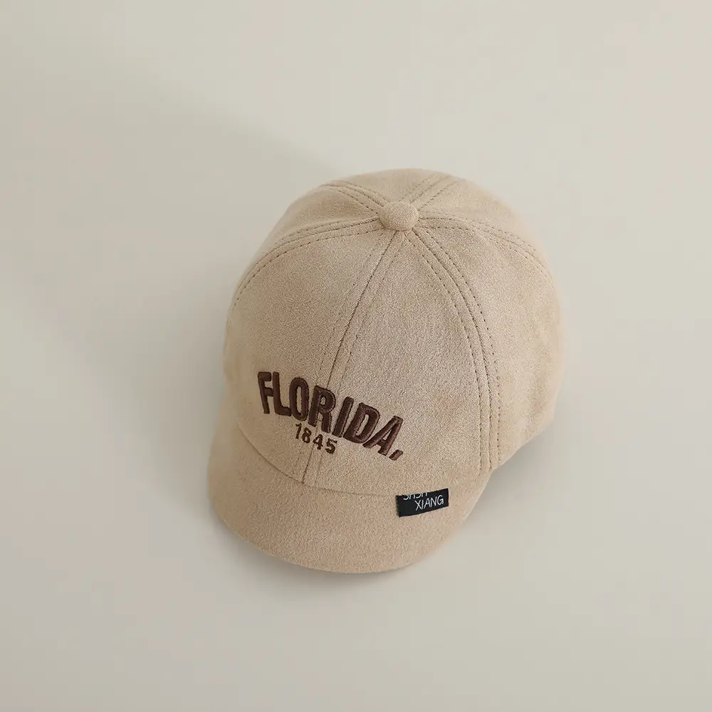 Florida 1945 Beige Baseball Cap for Boys Girls — feature 7