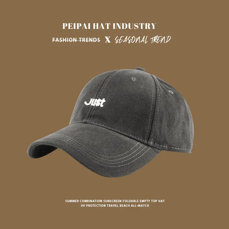 White Peat Hat with Wide Brim and Peak Design - Image 5