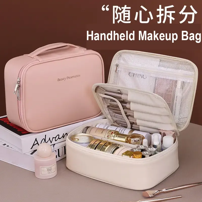 Waterproof Cosmetic Bag With Detachable Brush Board - Image 10