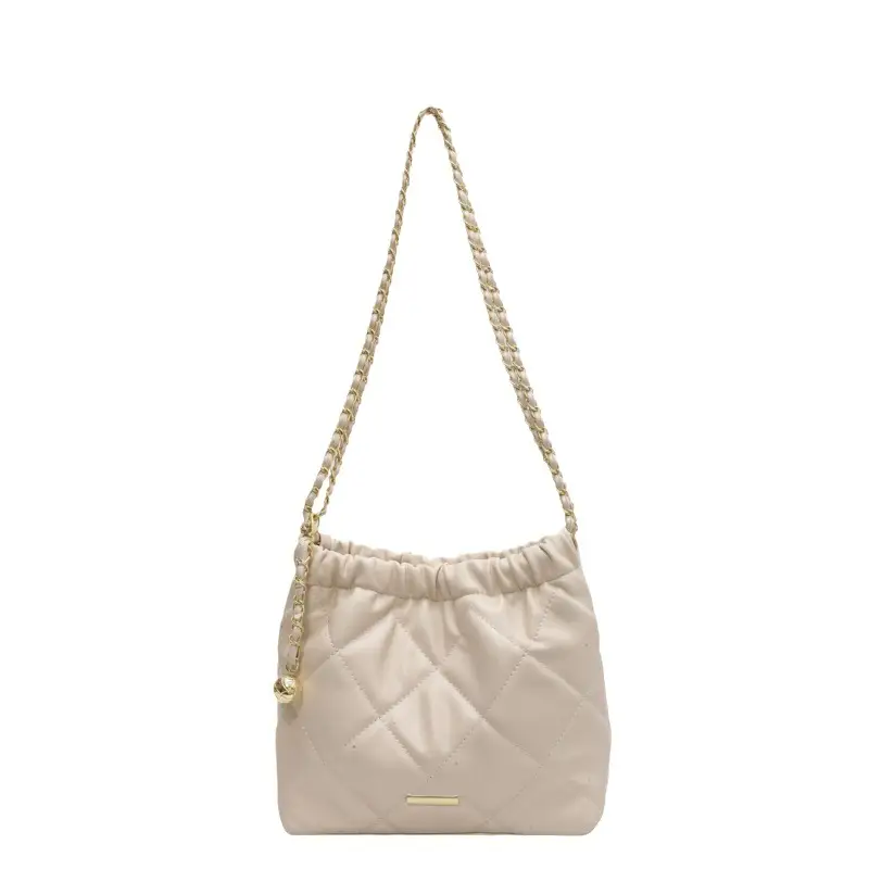 Women's Rhombic Chain Shoulder Bag 2024 Summer