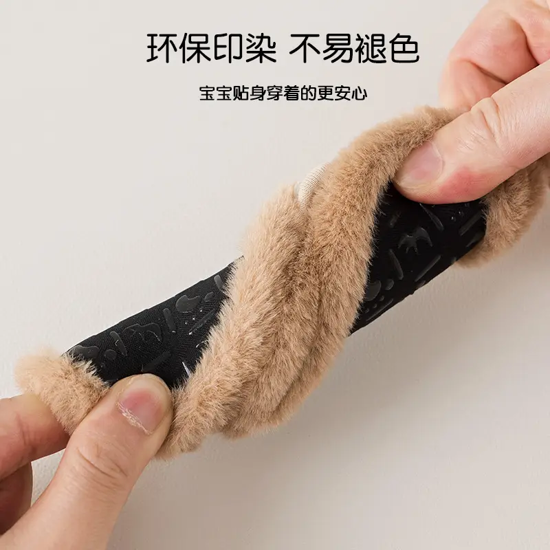 Baby Cotton Floor Socks Pink Soft Autumn Winter - Image 8