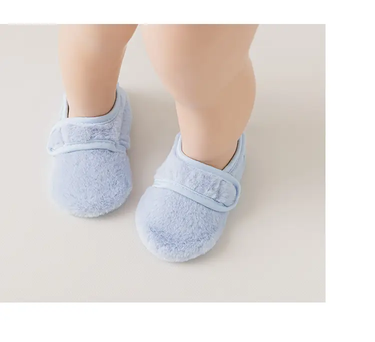 Baby Cotton Floor Socks Pink Soft Autumn Winter — feature 13