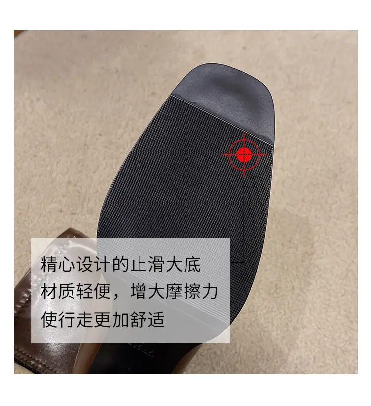French British Style Short Boots for Women with Thick Heels Wholesale New Autumn and Winter Fashion Versatile Retro Slim High Heel Short Boots for Women — feature 19