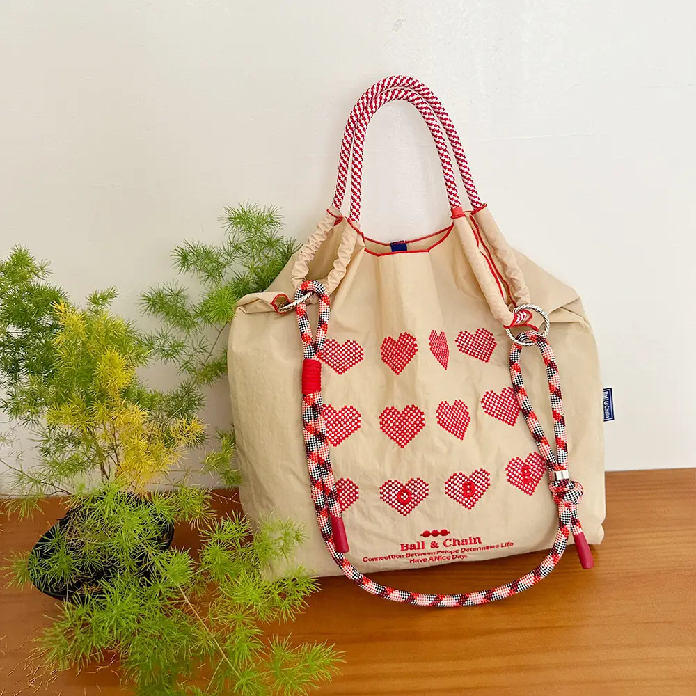Japanese Embroidered Floral Shoulder Bag Black - Image 47