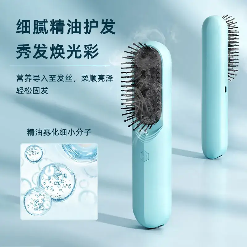 Rechargeable Ceramic Hair Straightener with Negative Ion Technology - Image 4