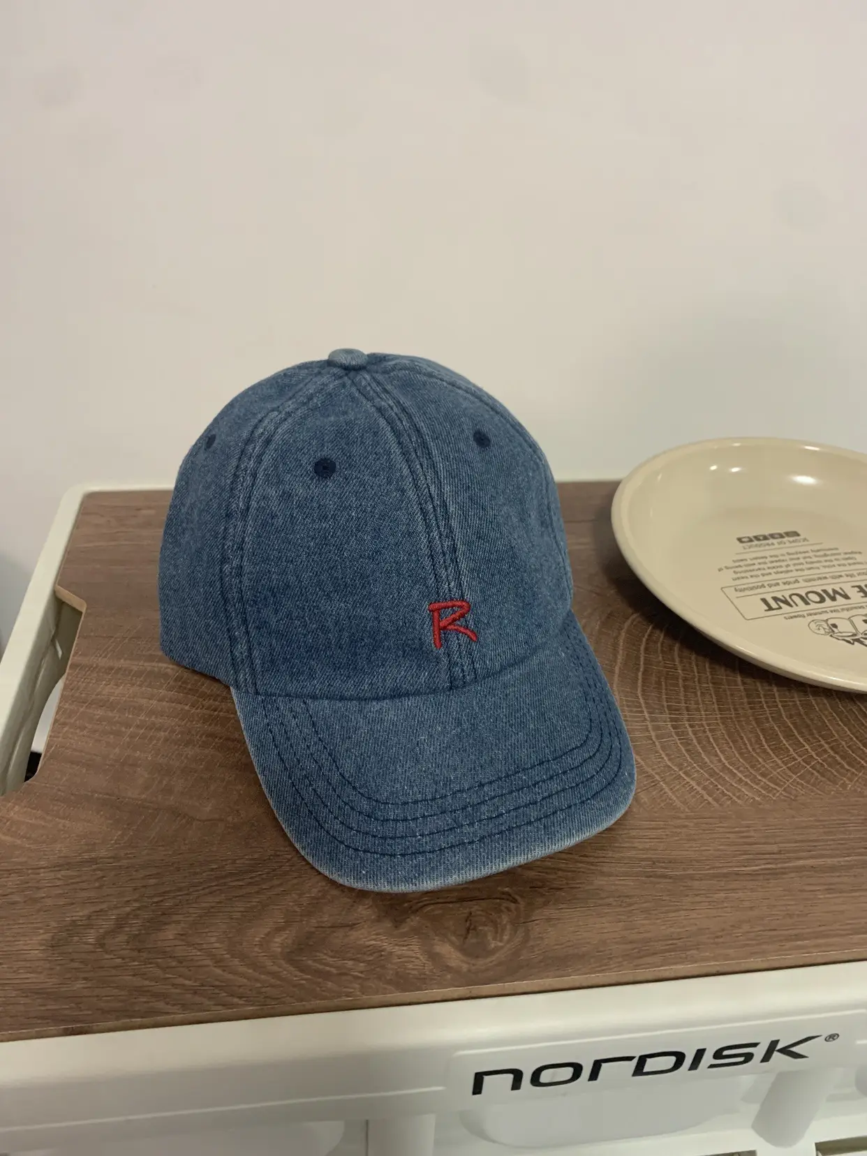 2026 New Denim Baseball Cap with R Logo — feature 6