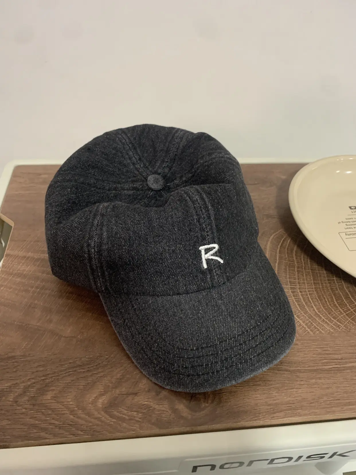 2026 New Denim Baseball Cap with R Logo — feature 8