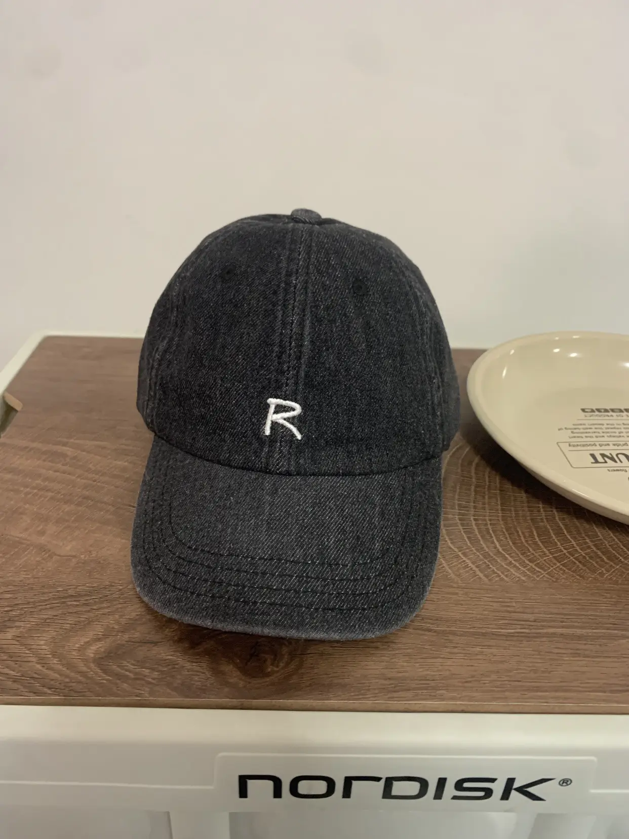 2026 New Denim Baseball Cap with R Logo — feature 9