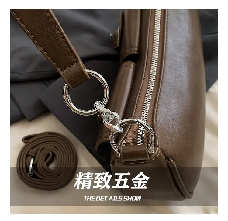Brown Textured Crossbody Bag for Women 2024 — feature 11