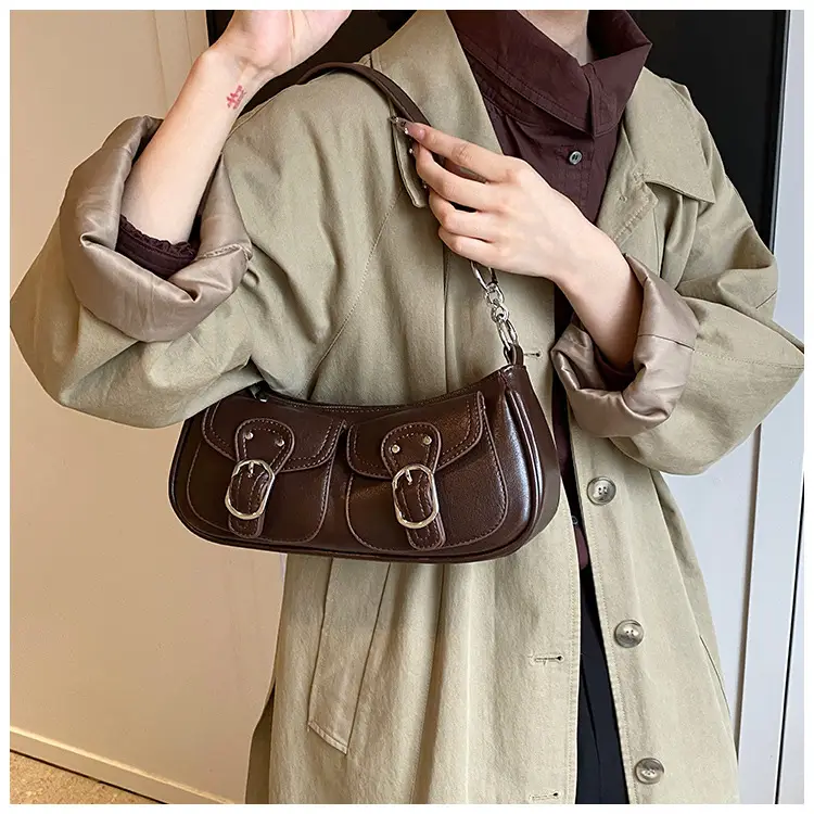 Brown Textured Crossbody Bag for Women 2024 — feature 32