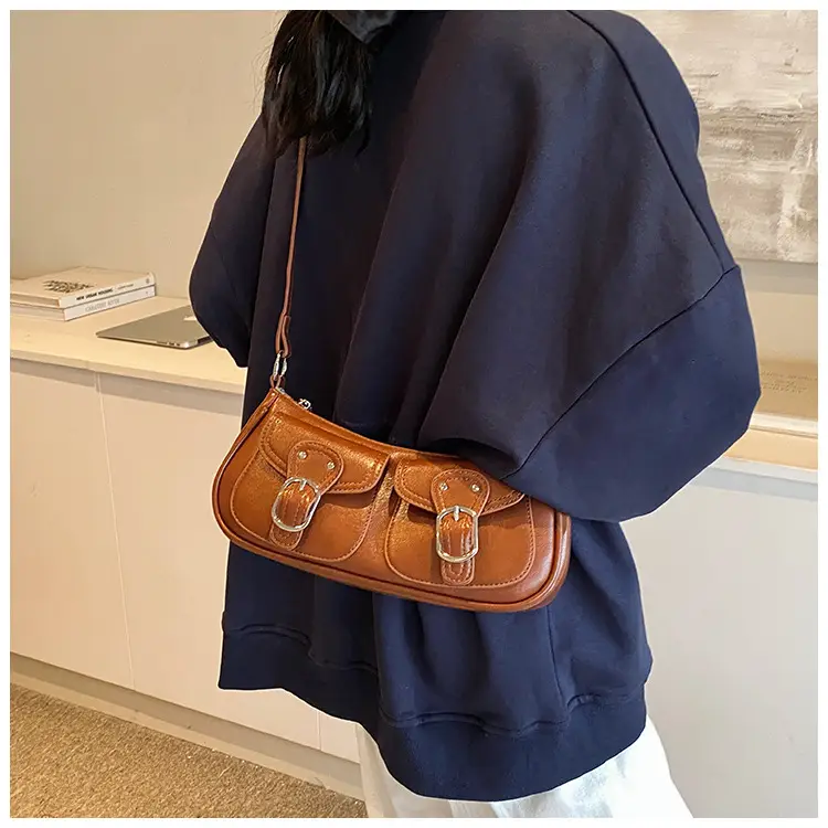 Brown Textured Crossbody Bag for Women 2024 — feature 43
