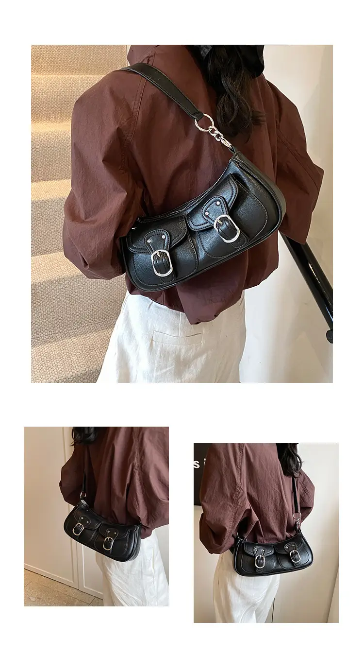 Brown Textured Crossbody Bag for Women 2024 — feature 9