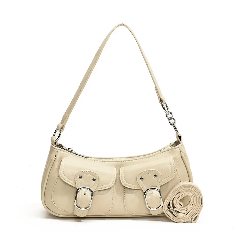 Brown Textured Crossbody Bag for Women 2024 - Image 2