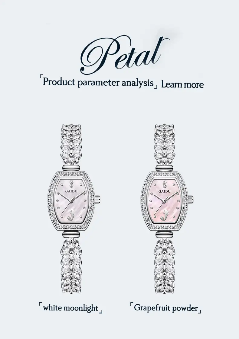 Women's Mermaid Strap Watch with Full Diamond Bracelet — feature 25