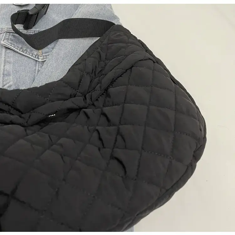 Orange Quilted Shoulder Bag for Women — feature 21